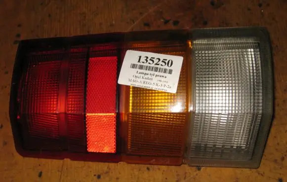 Opel Kadett E Rear/tail lights