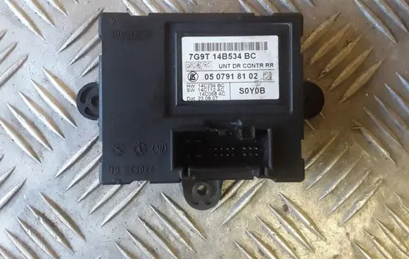 Ford Mondeo MK IV Door control unit/module 7G9T14B534BC 0507918102 14C236BC