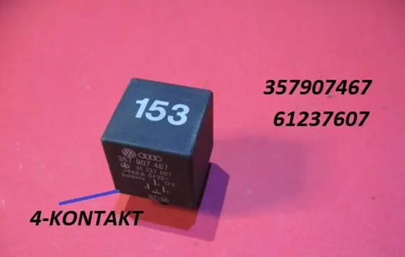 Audi A6 S6 C5 4B Idle relay 357907467 61237607