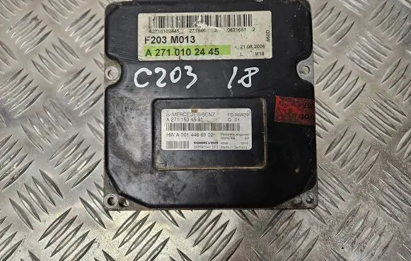 Mercedes-Benz C W203 Engine control unit/module A2711534591 5WK90547 A0014466902