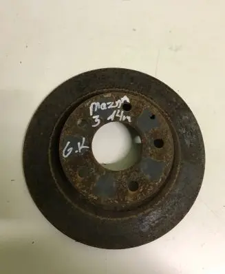 Mazda 3 II Rear brake disc MAZDA3