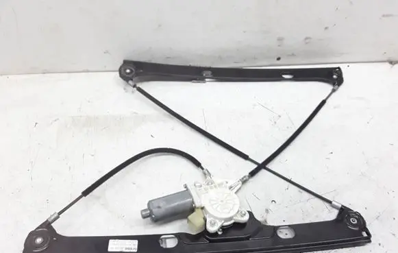 Front door window regulator with motor