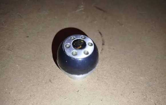 Renault Twingo I Gear lever shifter trim leather/knob 