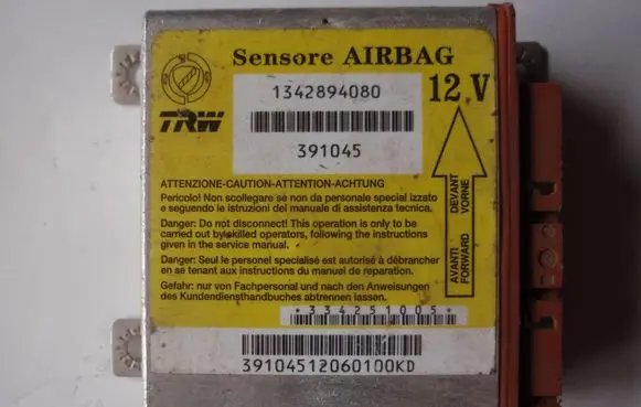 Fiat Ducato Airbag control unit/module 1342894080 391045 39104512060100KD