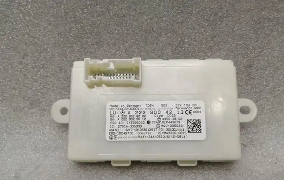 Mercedes-Benz C W205 Keyless (KESSY) go control unit/module A2229004213