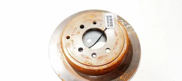 Peugeot 406 Rear brake disc neventiliuojamas