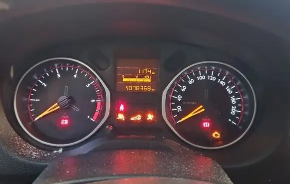 Citroen C-Elysée Speedometer (instrument cluster) 9824321780 IMPRK1423524