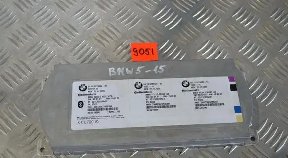 BMW 5 E60 E61 Bluetooth control unit module 9224422