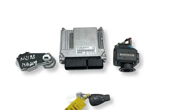 Mercedes-Benz CLK A209 C209 Engine ECU kit and lock set A6461506479 1039S00000 0281012340