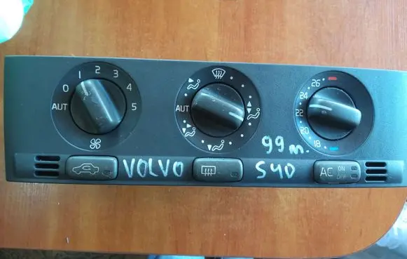 Volvo S40, V40 Climate control unit 614029 61402998W11K 98W11K
