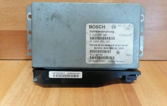 Citroen C5 Gearbox control unit/module 0260002887 9643926680 9652182080