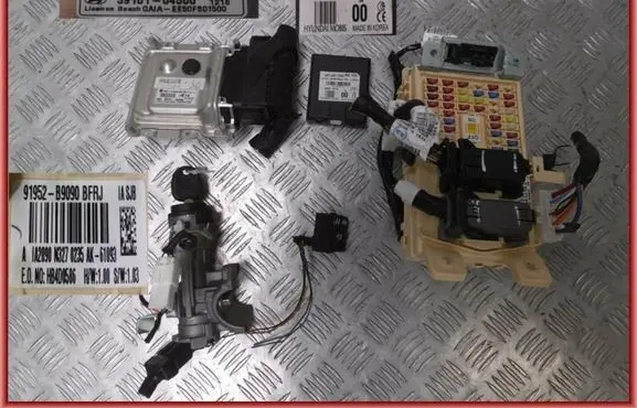 Hyundai i10 Engine ECU kit and lock set 