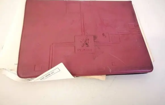 Peugeot 307 Owners service history hand book 