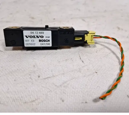 Airbag deployment crash/impact sensor