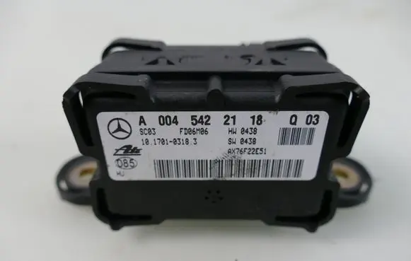 Mercedes-Benz S W221 ESP acceleration yaw rate sensor A0045422118