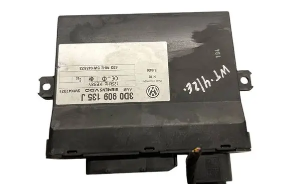Volkswagen Touareg I Keyless (KESSY) go control unit/module 3D0909135J 5WK47021 5WK48823