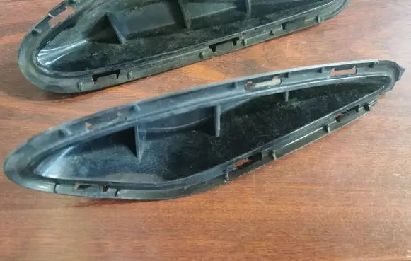 Rear bumper lower part trim
