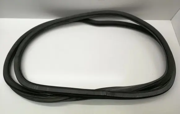 Rubber seal rear door