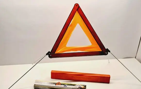 Emergency warning sign