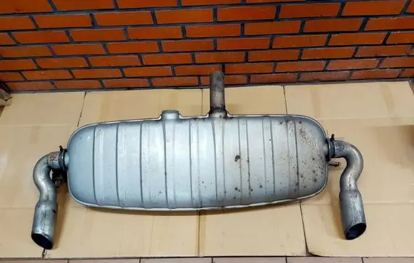 Audi Q7 4L Rear muffler/silencer tail pipe 