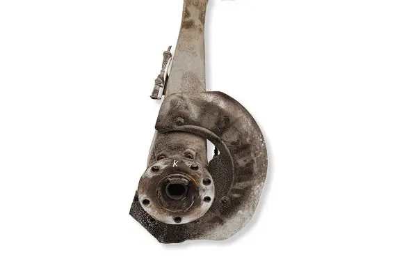 Porsche Cayenne (92A) Front wheel hub spindle knuckle 7P0407245A