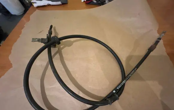 Audi 80 90 S2 B4 Handbrake/parking brake wiring cable 8A0609701A 8A060973B