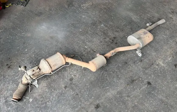 Volkswagen Crafter Muffler/silencer 2N0253211D