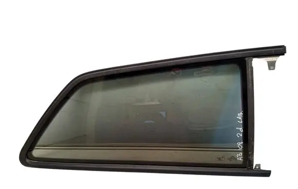 Audi A3 S3 8P Rear side window DOT682M3232AS2 E000199 43R001583