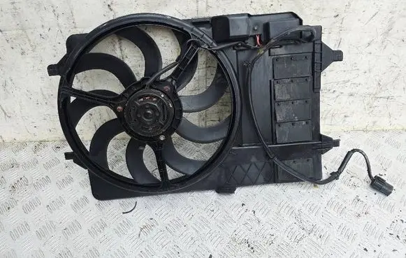 Electric radiator cooling fan