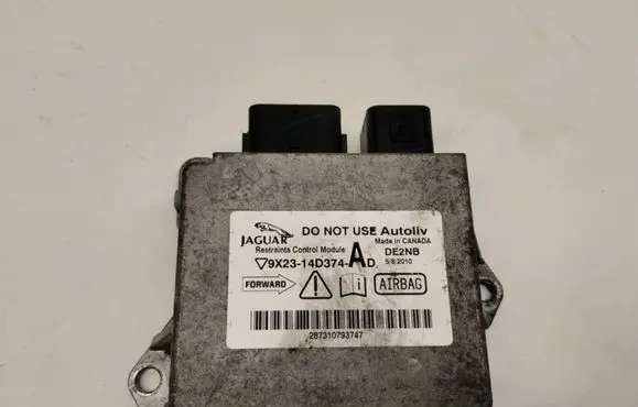 Jaguar XF Airbag control unit/module 9X2314D374AD