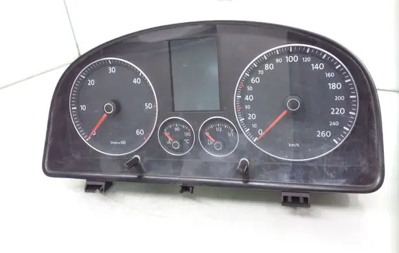 Volkswagen Touran I Speedometer (instrument cluster) 1T0920873E