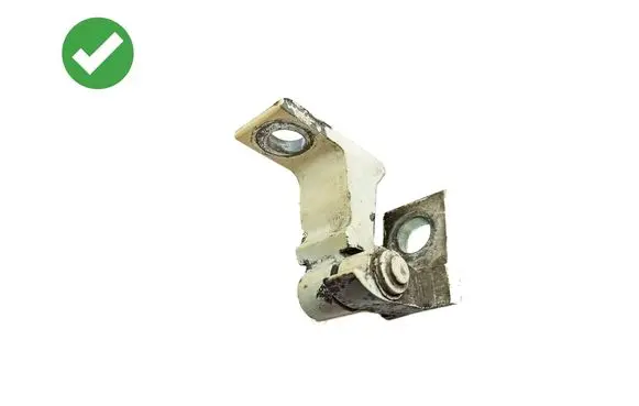 Audi A4 S4 B8 8K Rear door lower hinge 8K0831401B