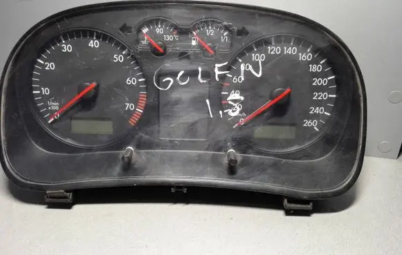Volkswagen Golf IV Speedometer (instrument cluster) 1J0919860D 110008773028