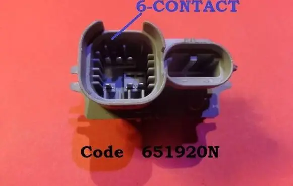 Renault Scenic I Heater blower motor/fan resistor 651920N
