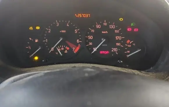 Peugeot 206 Speedometer (instrument cluster) 9645847280 IMPRK1390911