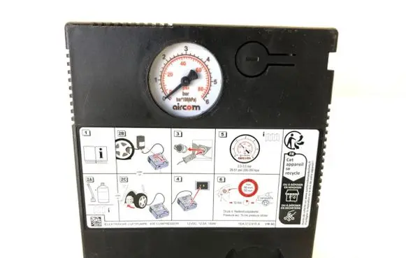 Skoda Octavia Mk4 Tire air pump compressor 1EA012615A