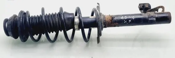 Front shock absorber with coil spring