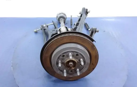Front wheel hub spindle knuckle