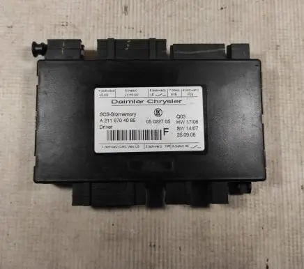 Mercedes-Benz GL X164 Seat control module A2118704085 05022705