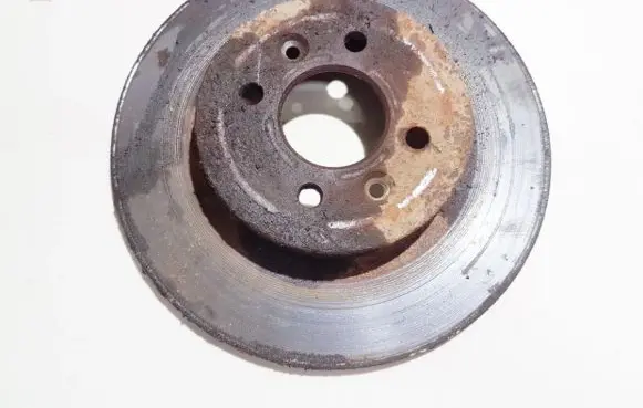 Renault Kangoo I Rear brake disc neventiliuojamas