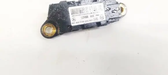 Airbag deployment crash/impact sensor