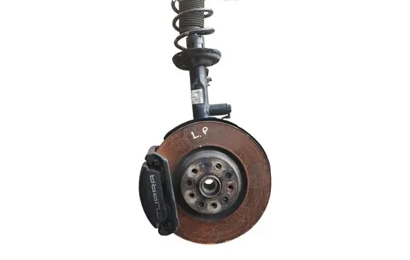Seat Leon (5F) Front shock absorber with coil spring 5Q0413031FM 5Q0407257A