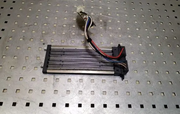 Electric cabin heater radiator