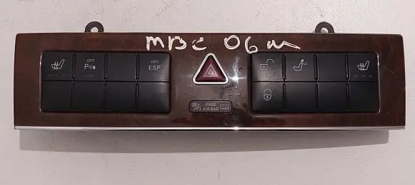 Mercedes-Benz CLK A209 C209 Multifunctional control switch/knob 2038701010 11283477001 33631002