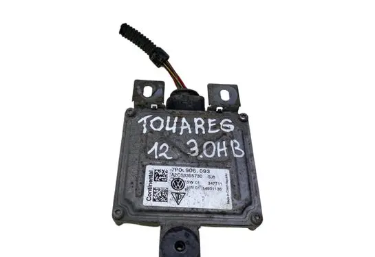 Volkswagen Touareg II Fuel injection pump control unit/module 7P0906093