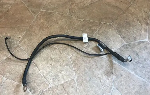 Mercedes-Benz C W204 Negative earth cable (battery) 13853607