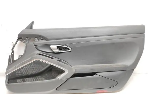 Porsche 718 Cayman 982 982c Front door card panel trim 99185576401 991555204 981555204