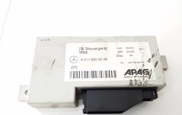 Mercedes-Benz E W211 Other control units/modules A2118205026