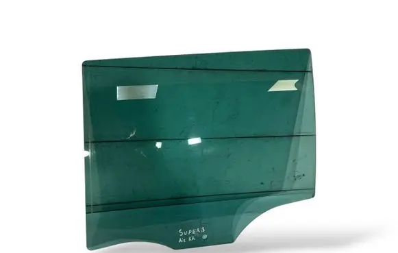 Skoda Superb B6 (3T) Rear door window glass 3T9845205A 43R0010153