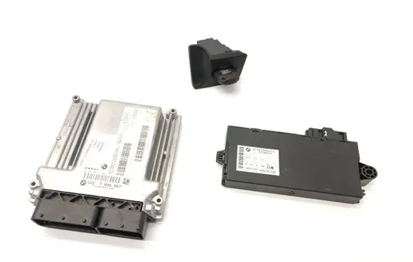 BMW 3 E90 E91 Engine ECU kit and lock set 7806987 0281014436 7807672